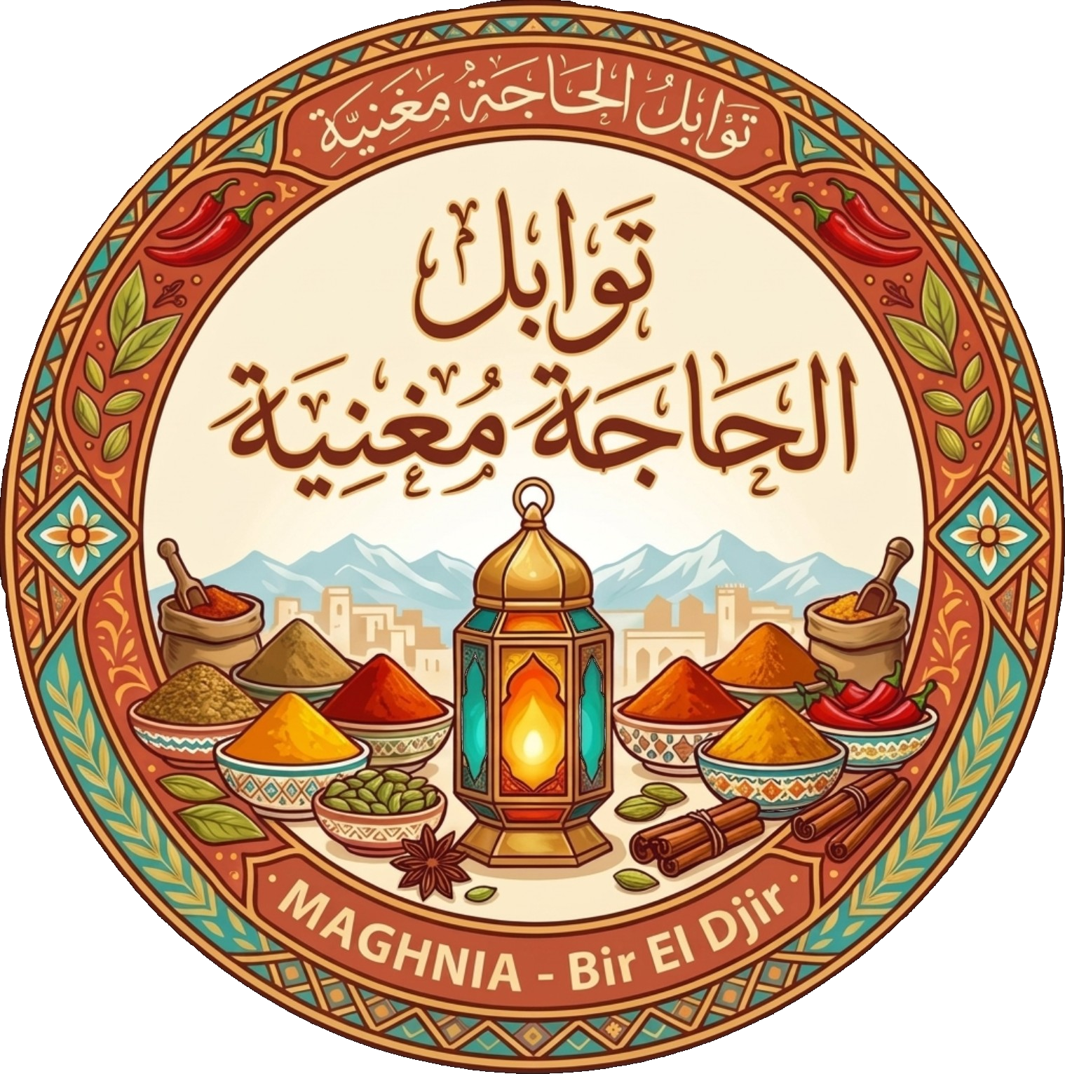 شعار توابل الحاجة مغنية
